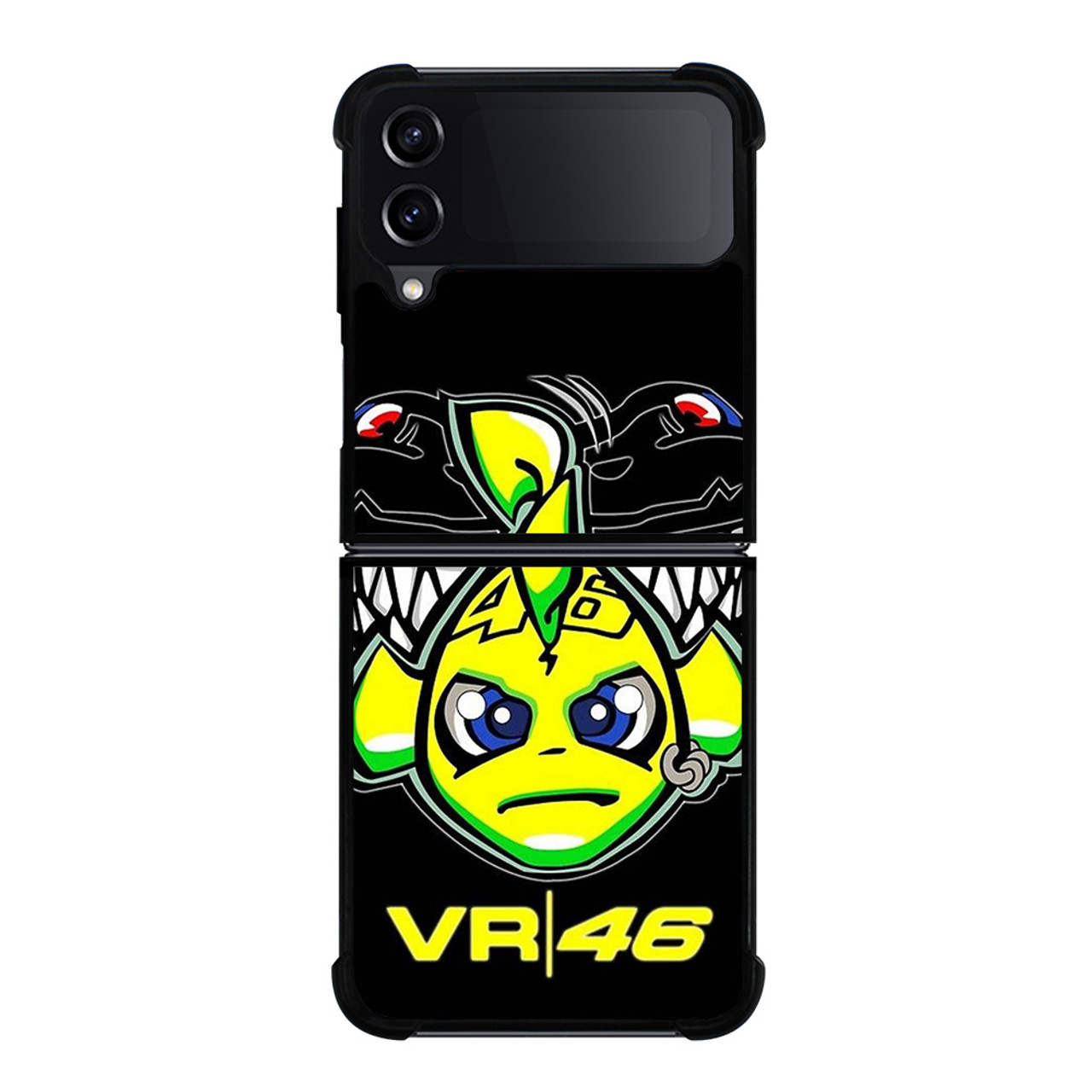 VALENTINO ROSSI 46 LOGO Samsung Galaxy Z Flip 4 Case Cover